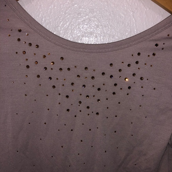 Crystal Embellished Long Sleeve - Picture 2 of 3